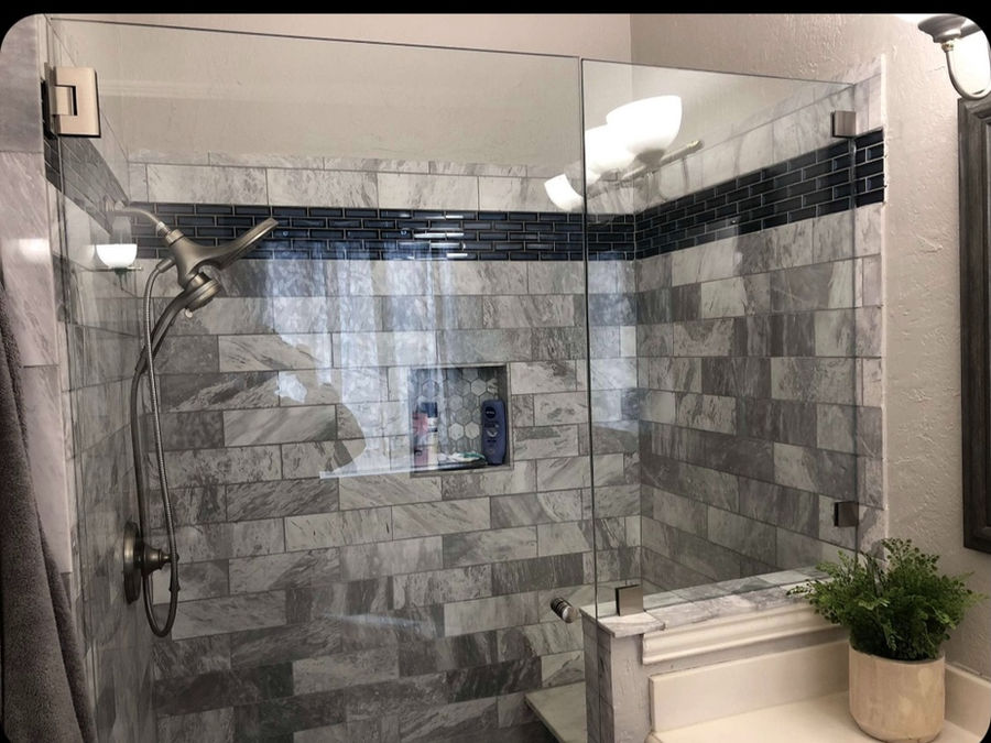 Glass installation work by Glass Guys DFW